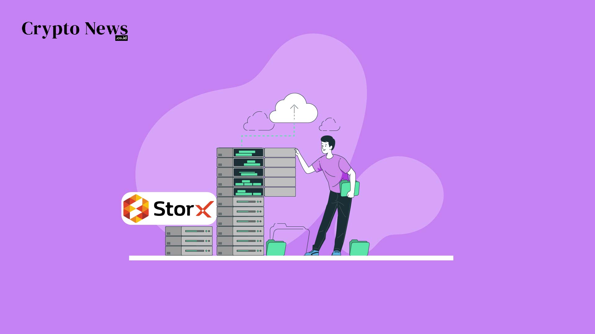 Illust : StorX, Penyimpanan Cloud Terdistribusi Berbasis Jaringan Blockchain XinFin