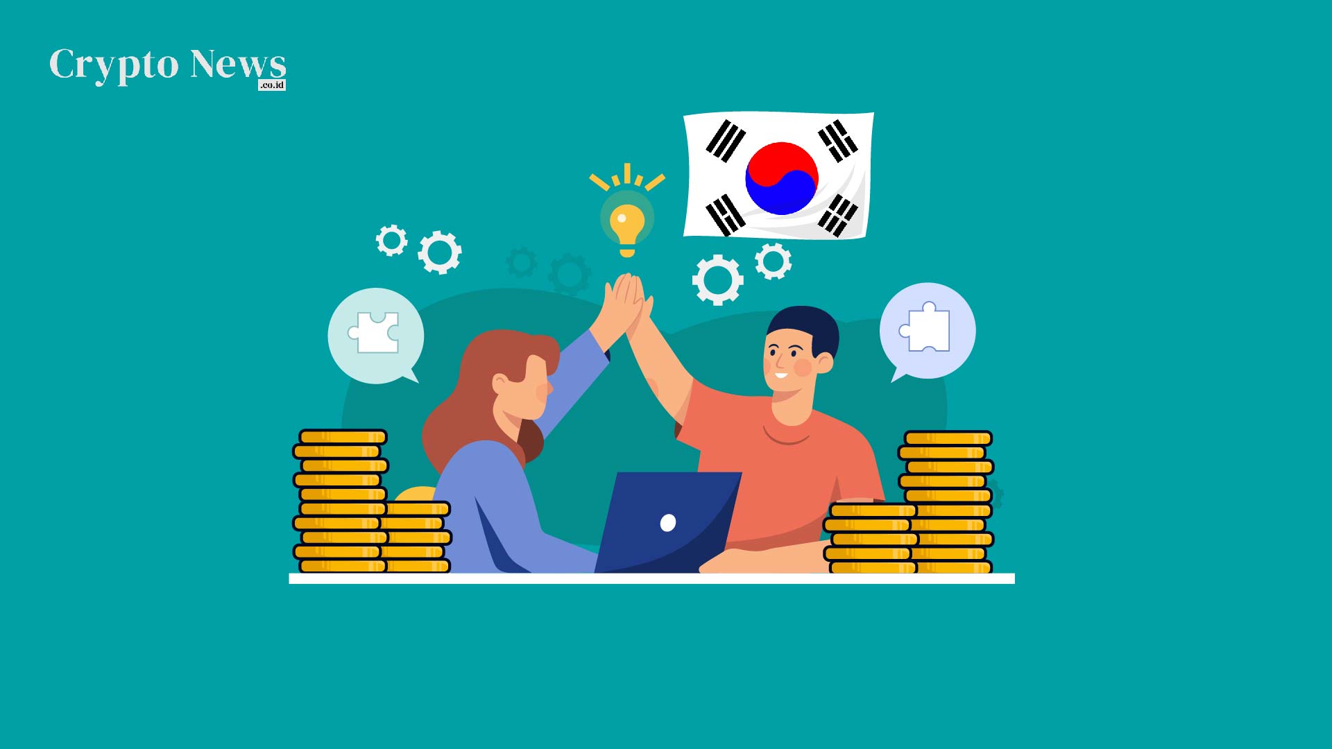 Illust : Tahap Percobaan Pertama dari Proyek Digital Won Korea Selatan Telah Selesai