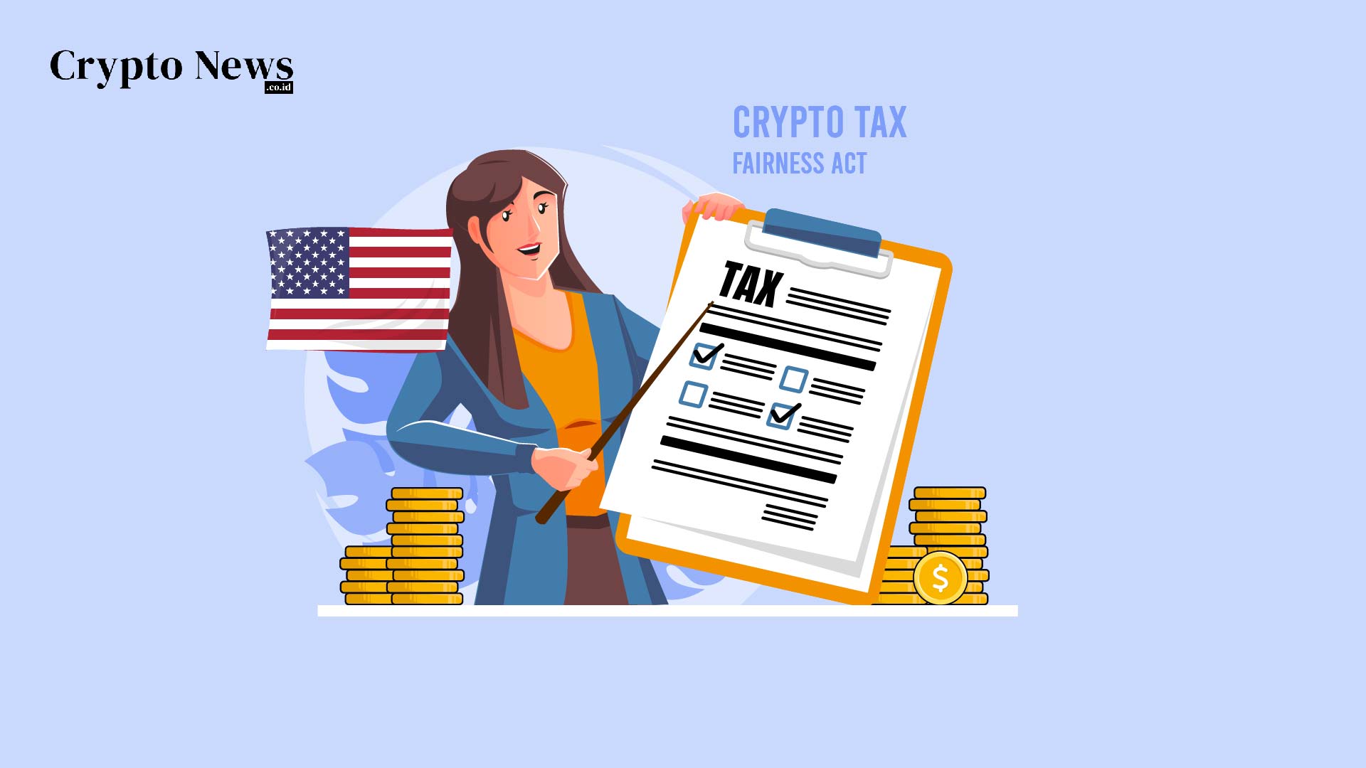 Illust : AS Memperkenalkan Crypto Tax Fairness Act untuk Mempromosikan Penggunaan Cryptocurrency sebagai Metode Pembayaran