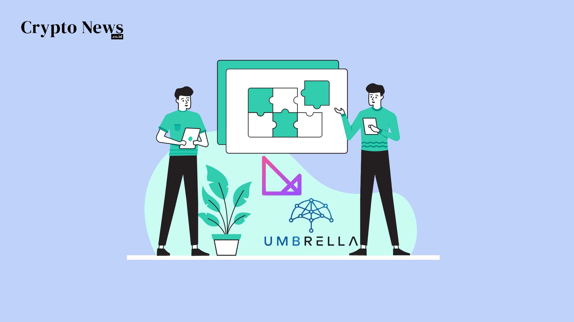 Illust : Kemitraan Umbrella Network dengan Klever Finance