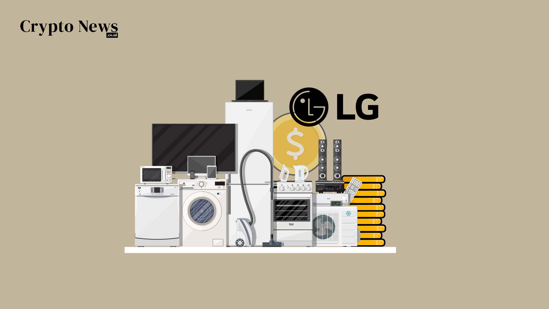 Illust : LG Electronics Menyelami Pasar Cryptocurrency dan Teknologi Blockchain