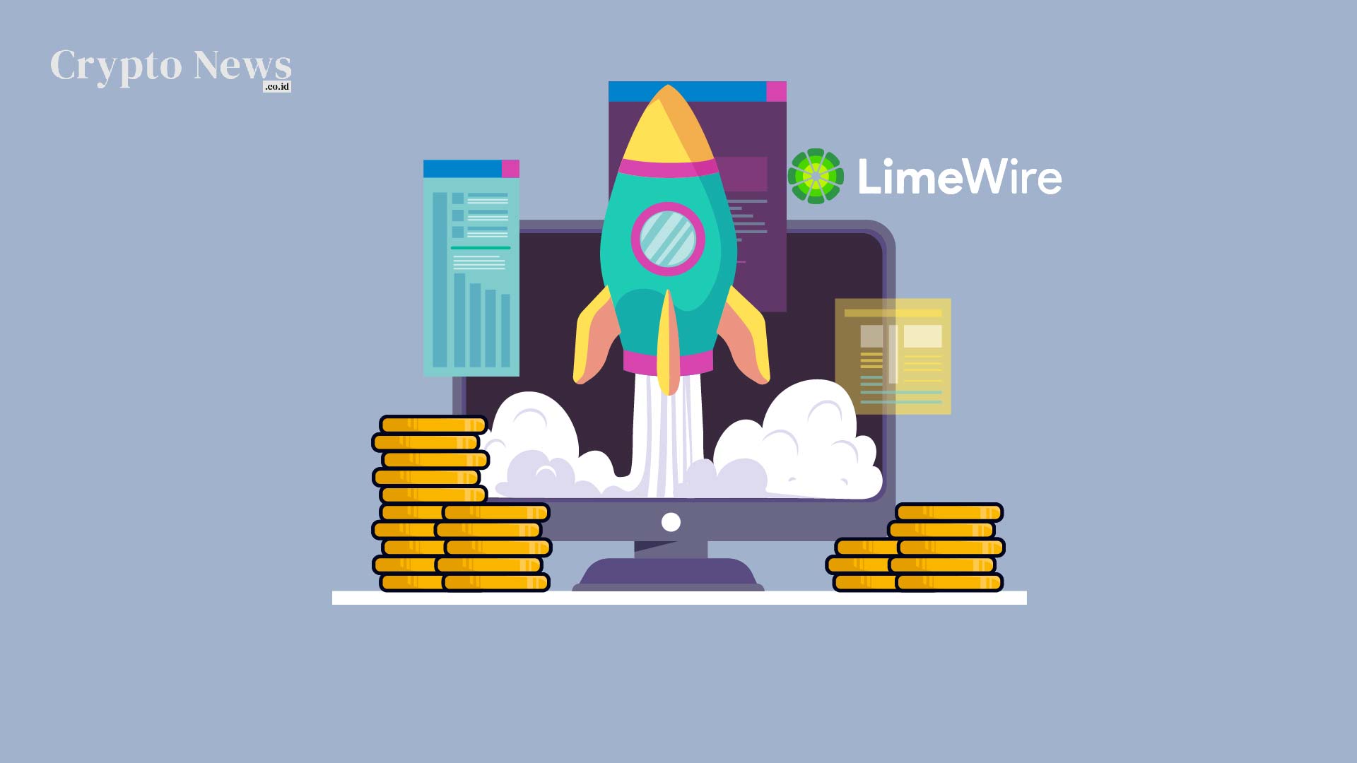 Illust : LimeWire Diluncurkan Kembali sebagai Marketplace NFT