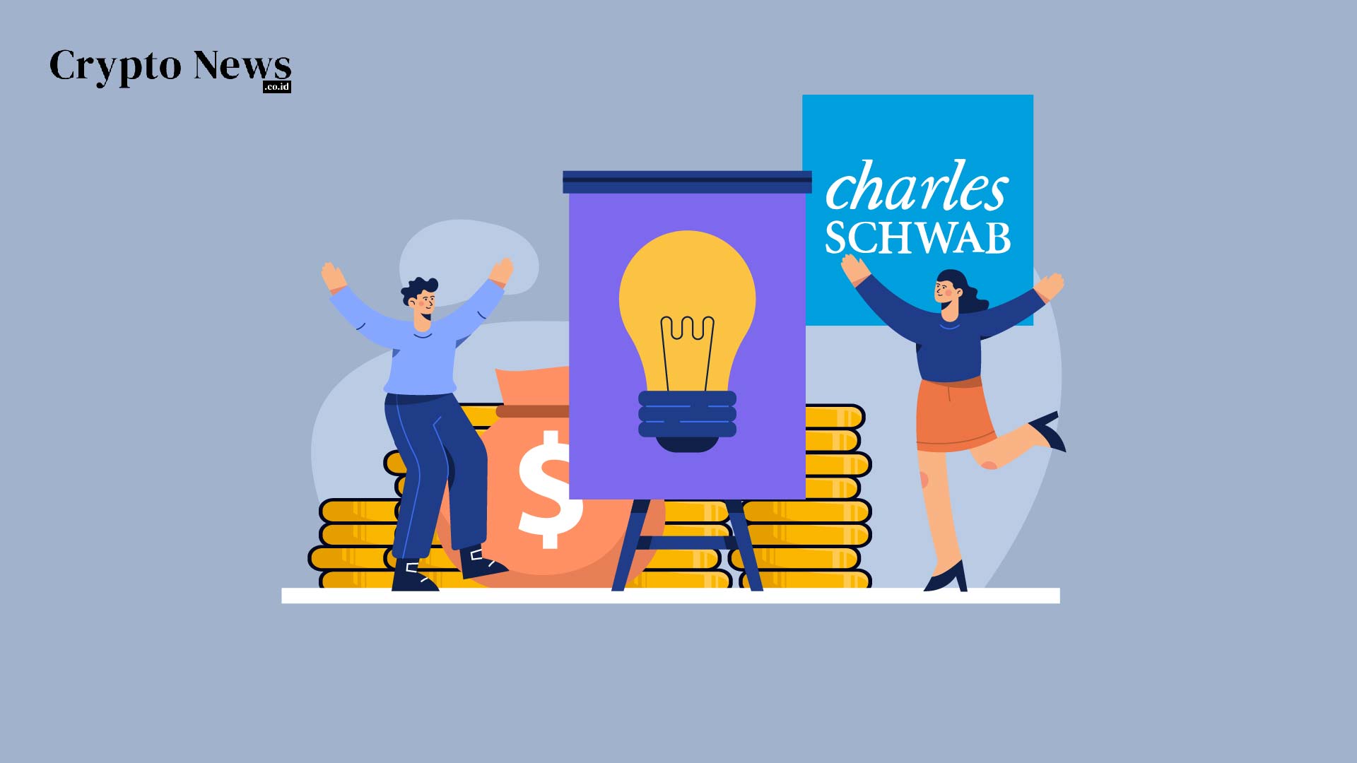 Illust : Permintaan Klien Charles Schwab untuk Reksa Dana ETF Kripto Semakin Meningkat