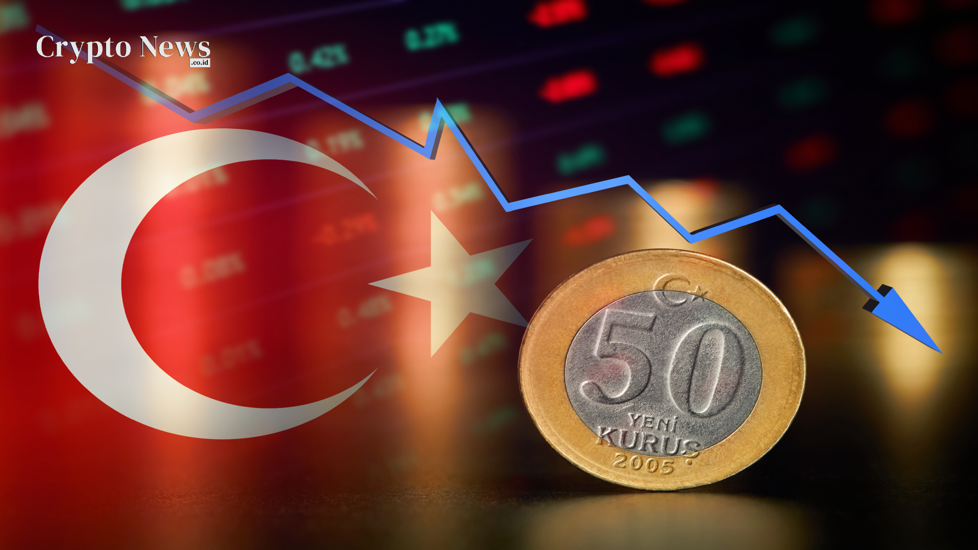 Crypto news indonesia, situs berita cryptocurrency & blockchain - illust - bank sentral turki melaporkan transaksi pembayaran pertama di jaringan digital lira