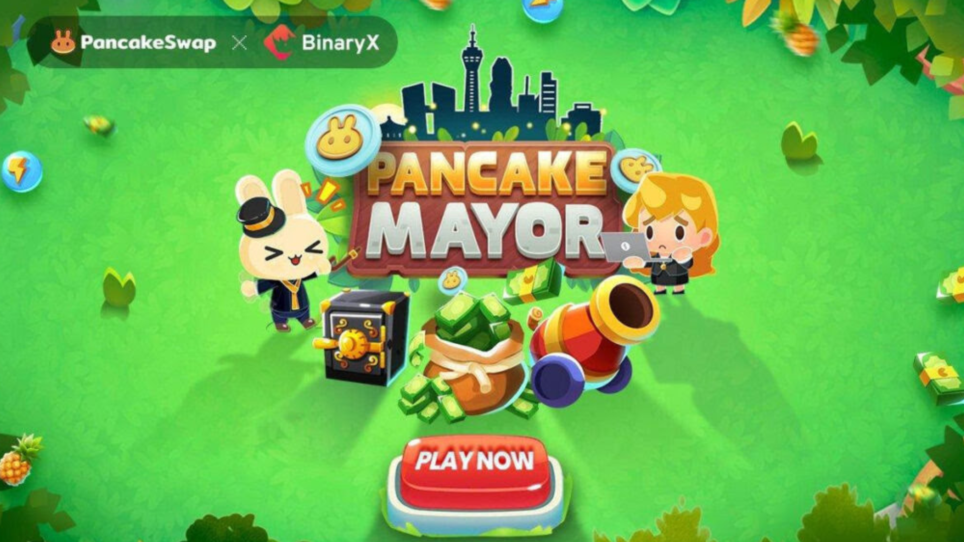 Crypto news indonesia, situs berita cryptocurrency & blockchain - binaryx rilis game simulasi kota pancake mayor di marketplace pancakeswap